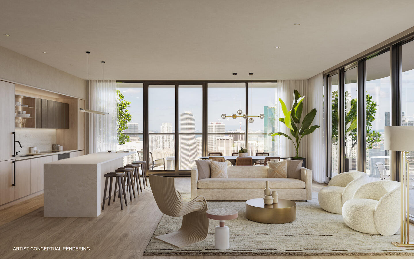 Salón contemporáneo